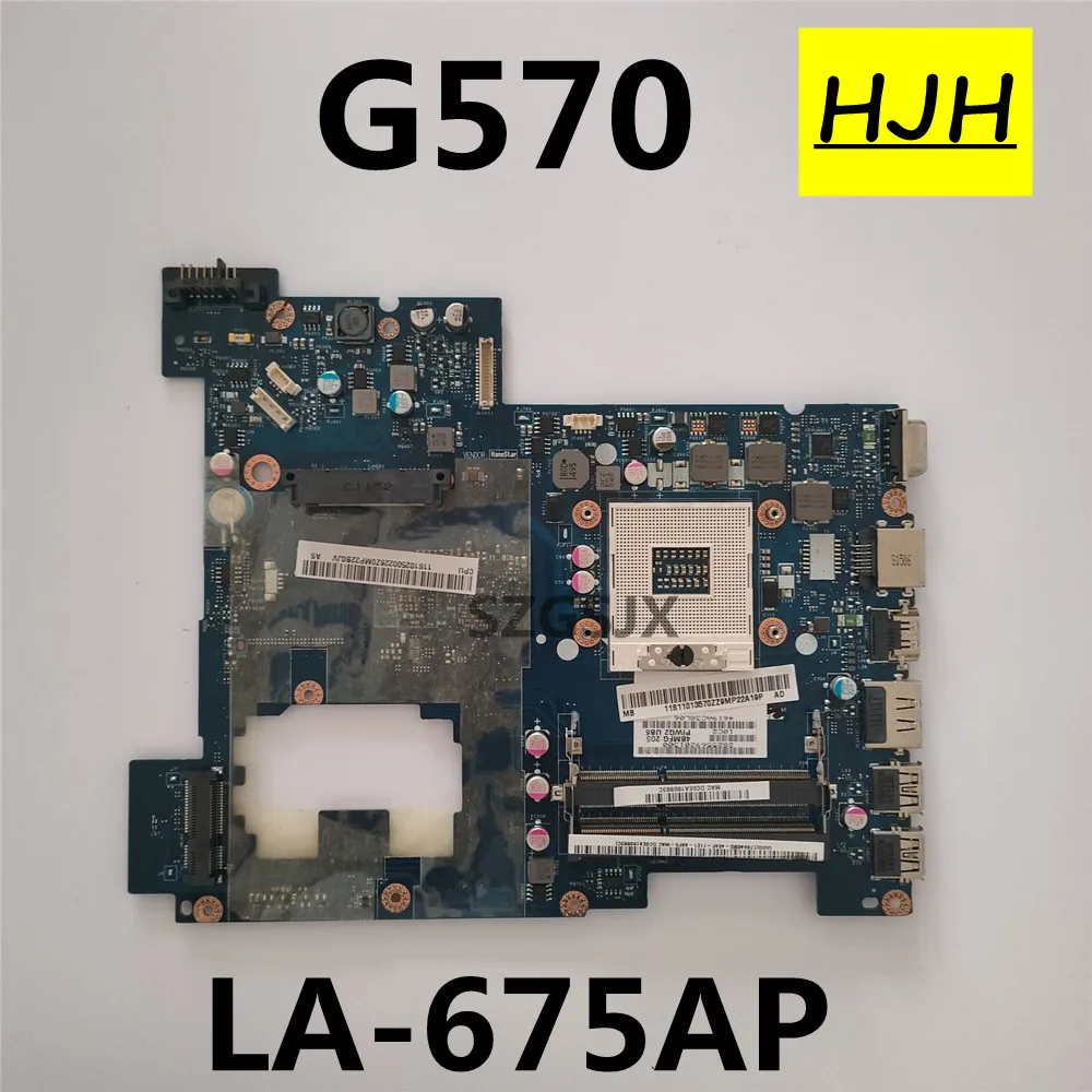 

FOR Lenovo Ideapad G570 Laptop Motherboard PIWG2 LA-675AP ,PAG989, HM65, UMA DDR3 100% Tested