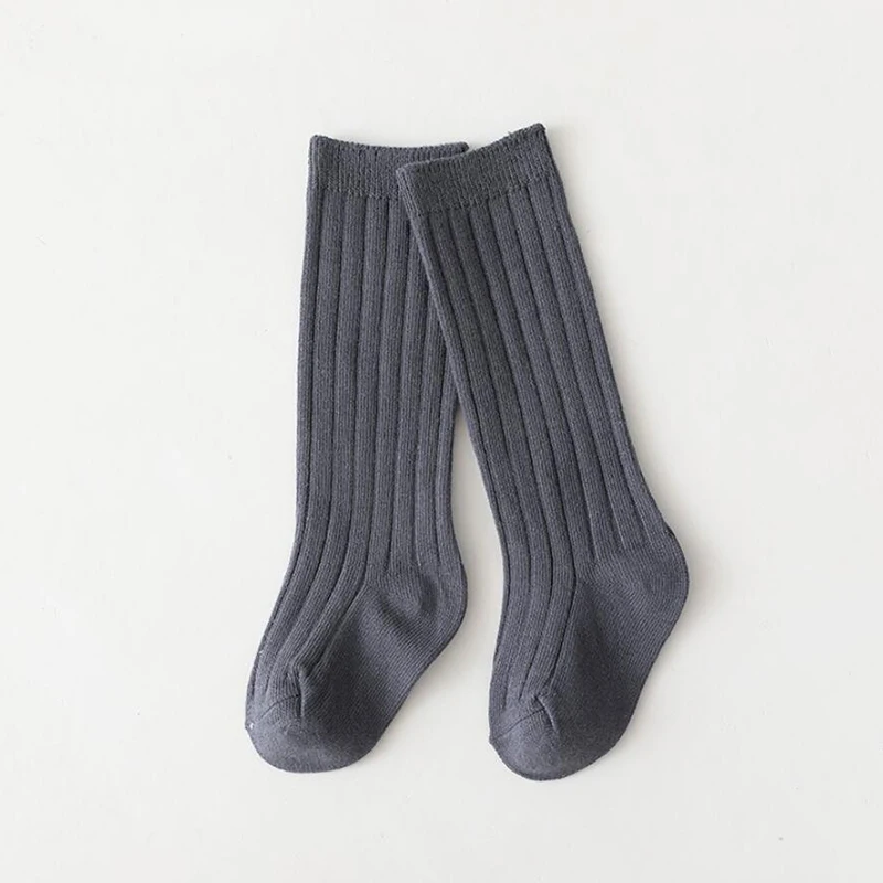 Spanische Kindersocken, gestreift, für Jungen und Mädchen, Baumwollsocke, atmungsaktiv, kniehoch, lange Baby-Socken, Schuluniform-Socken, 0–7 Jahre – Detail 20