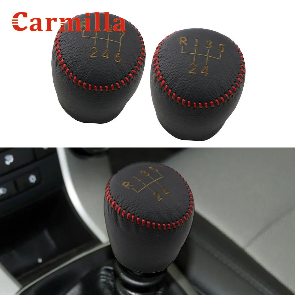 

Автомобильные ошейники переключения передач Carmilla, кожаные, 5, 6 скоростей, MT, для Chevrolet Cruze, седан, хетчбэка 2009-2016, чехол для Кнопка Ручного Тормоза переключения передач FR,-