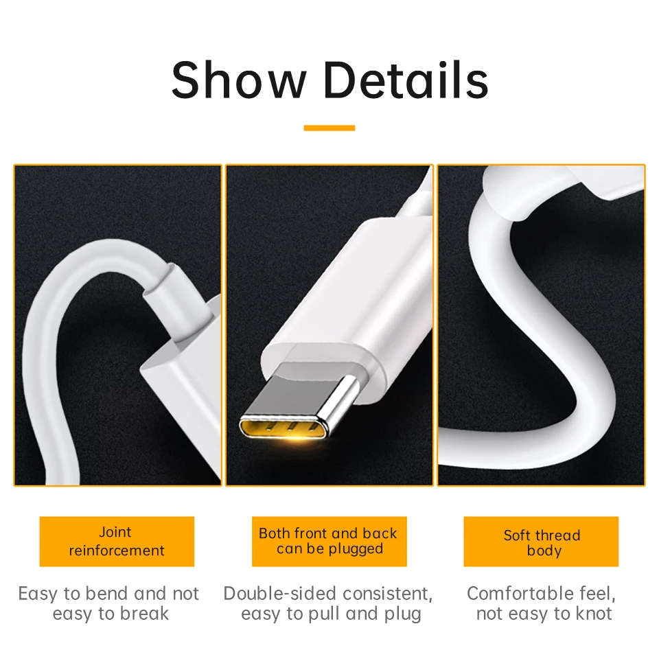 Cavo Usb di tipo C a ricarica rapida Realme Superdart originale per