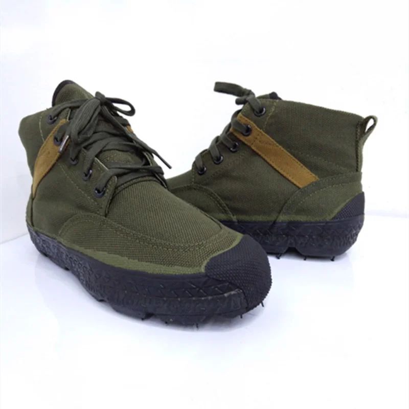 Training Men\'s Women\'s Military Camouflage Shoes Outdoor Hunting Hiking Climb Workers High Waist Labor Protection Boots Sneakers