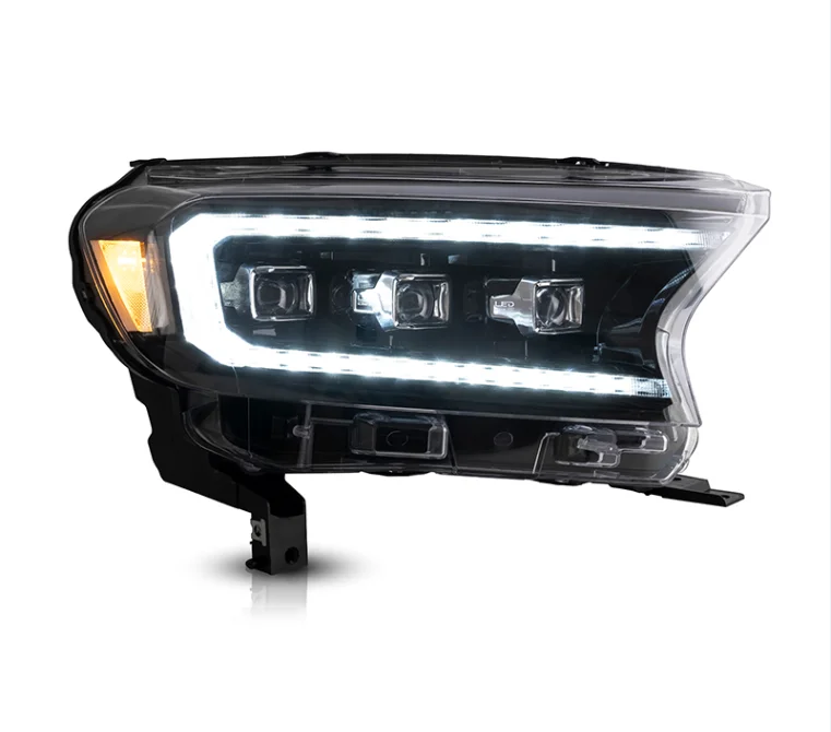 Factory Wholesales LED Headlamp  2012-UP T6 T7 4X4 Front Lights Head Lights for FORD Ranger