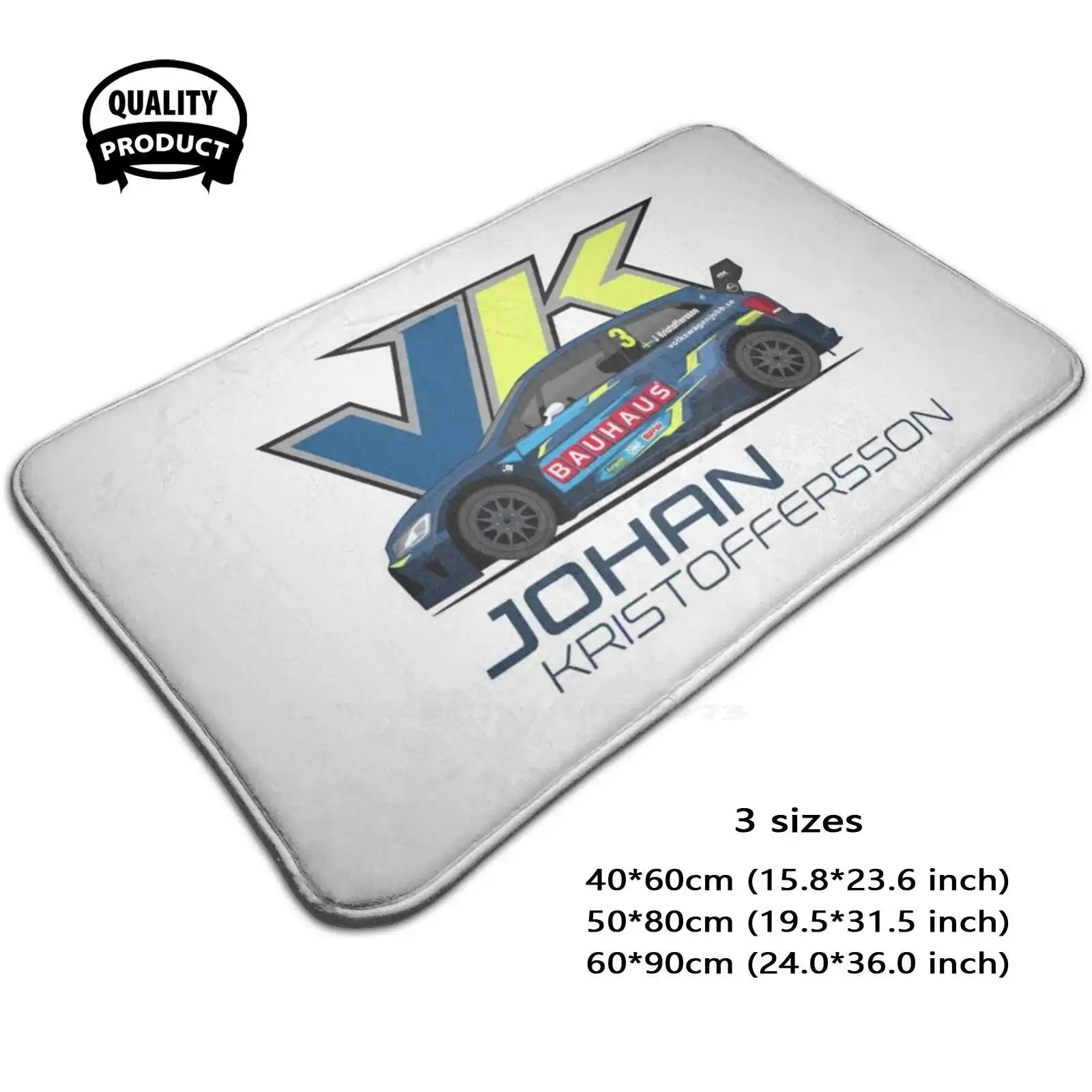 Johan Kristoffersson 2020 Soft Cushion Home Carpet Door Mat Car Rug S2 Coupe Coupé 96 Kristoffersson Kristofersson Kristoferson