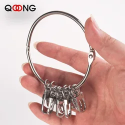 Quick Buckle Hanging Keychain Large Spring Opening Child-mother Circle Key Ring Dormitory Landlord Key Chain DIY Combination Q31