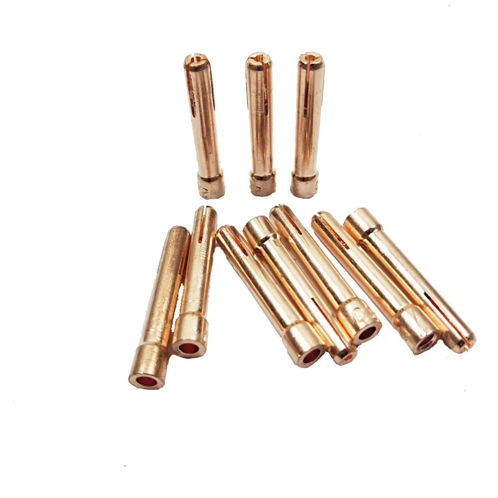 20pcs/4pcs 아르곤 용접 TIG 토치 소모품 1.0mm 1.6mm 2.0mm 2.4mm 3.0mm 3.2mm TIG 텅스텐 전극 콜레트