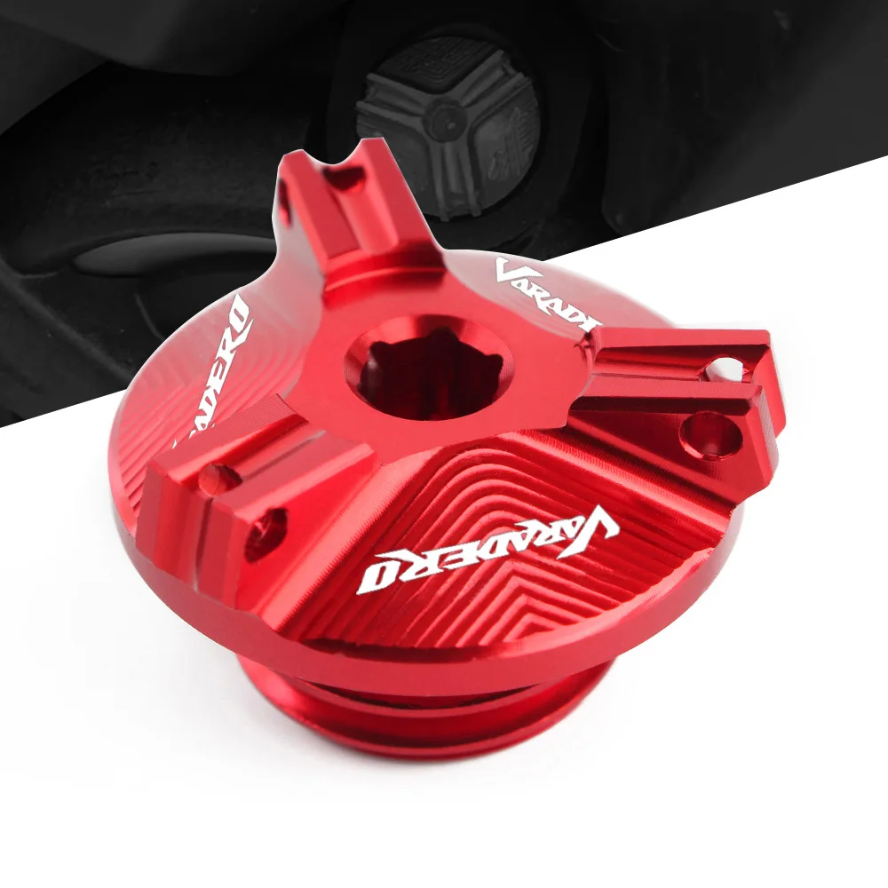 For Honda XL1000 XL1000V VARADERO Motorcycle CNC Aluminum Oil Filler Cap Cover