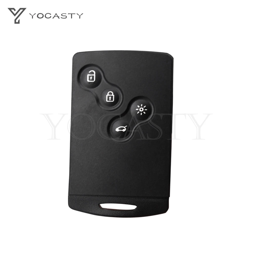 YOCASTY 4 Button Keyless Smart Key 433.92MHz FSK PCF7952A 46 CHIP VA2 For 2008 2009 2010 2011 Renault Koleos NSN14 Samsung QM5