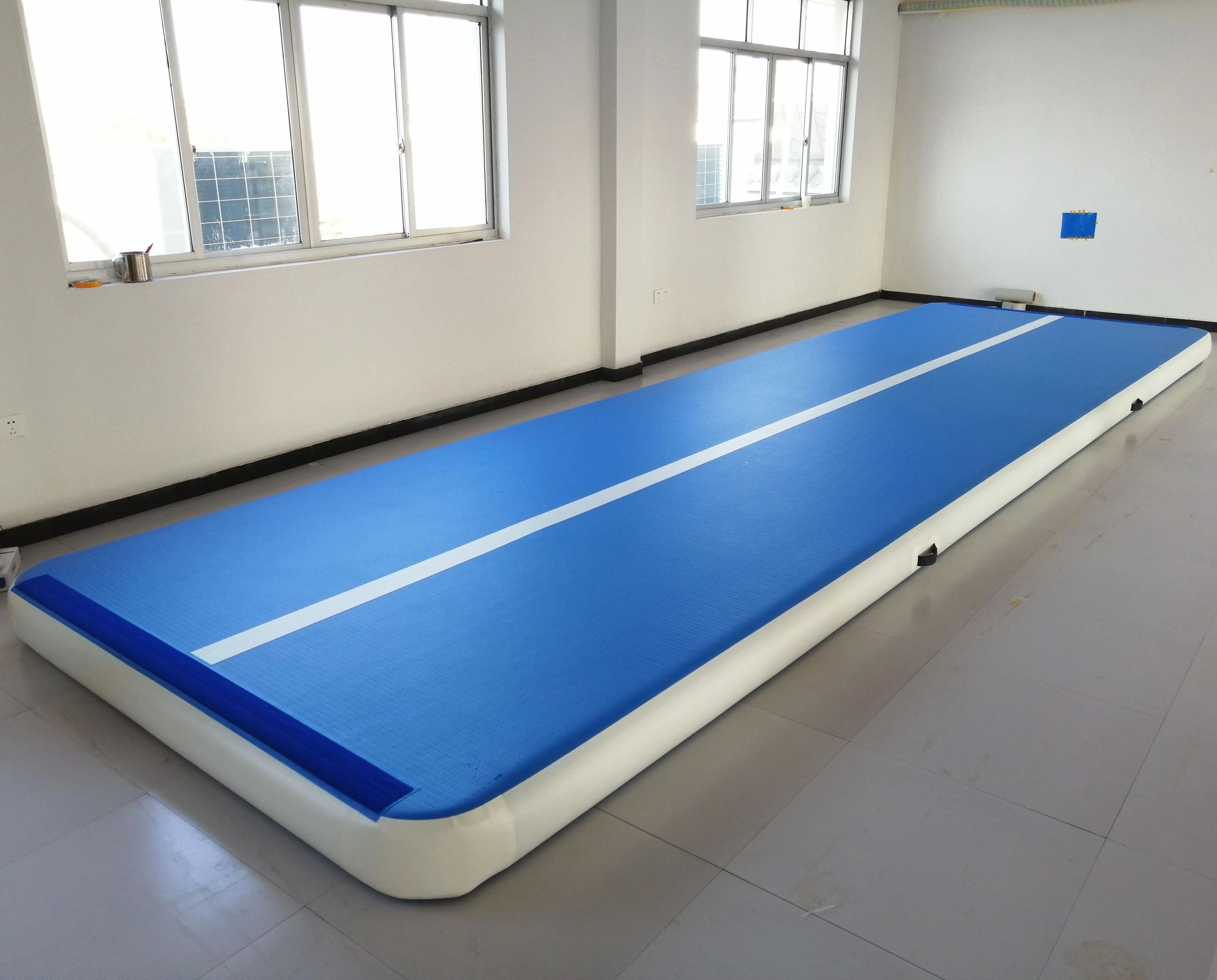 AqAir-Tramimmersion de sol gonflable avec pompe, 8x2x0.2m,9x2x0.2m,10x2x0.2m, livraison gratuite