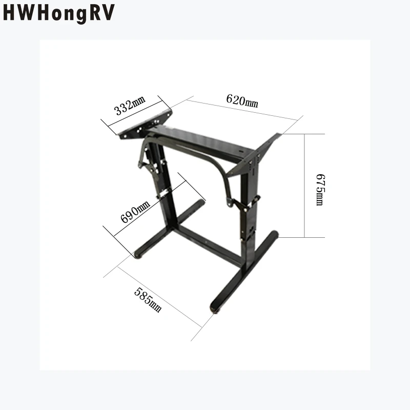 HWHongRV Rv Folding Table Mount Motorhomes Parts Carvan Table Leg motorhome Table Parts