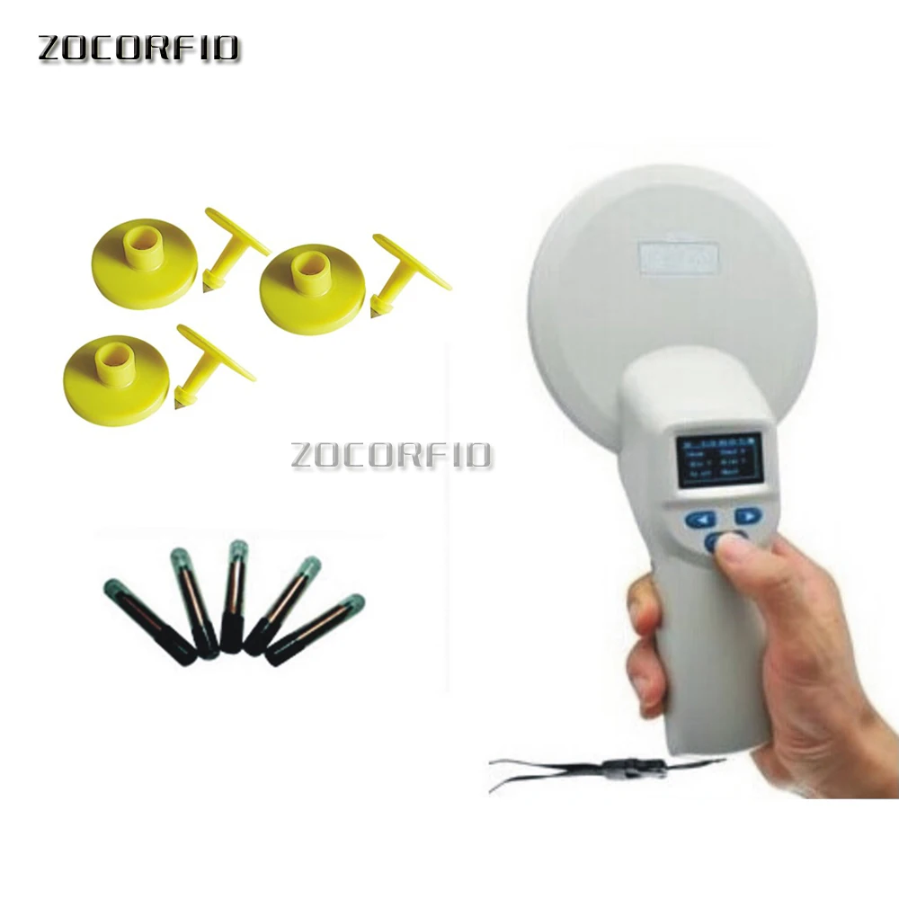 Bluetooth-Tierleser, elektronischer Ohrmarken-Scanner, RFID-Lesegerät für Glasmarken, Haustierleser, Mikrochip-Scanner