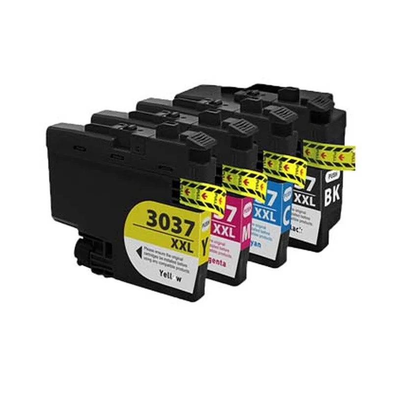 Ink Cartridge LC3037  Compatible For Brother:MFC-J5845DW J5845DWXL J5945DW J6545DW J6545DWXL J6945DW Printers (4PK)