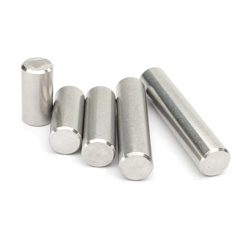 5-20pcs Stainless Steel Dowel Pin M1.5 M2 M2.5 M3 M4 M5 M6 M8 Location Pins Fastener Hardware Solid pin for woodworking