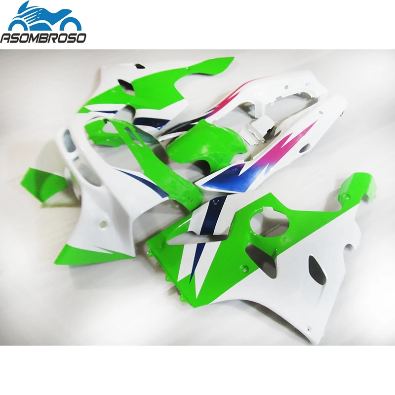 

Upgrading your Bodyworks for Kawasaki Ninja ZX6R fairing kit 1994-1997 green white plastic fairing set zx6r 94 95 96 97 HJ14