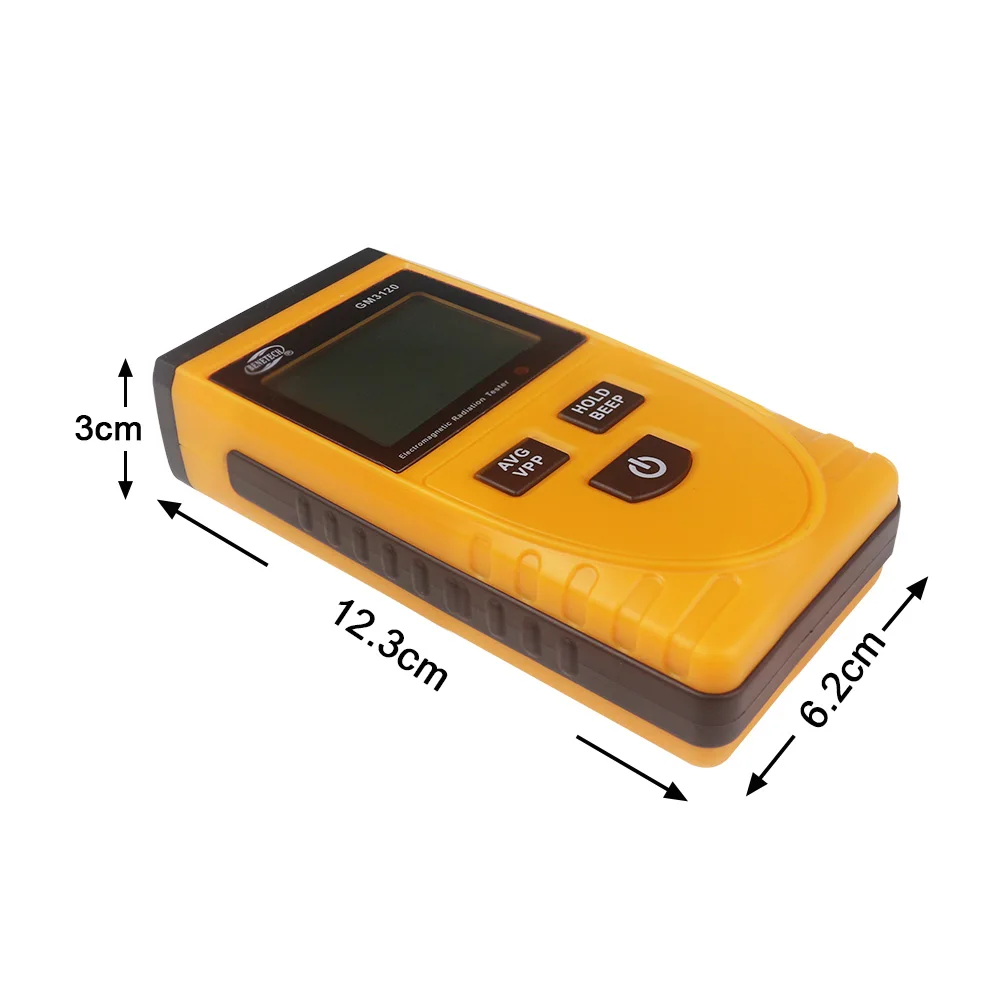 Imagem -04 - Lcd Detector de Radiação Eletromagnética Dosímetro Testador Dosímetro contra Medição Computador Celular Gm3120