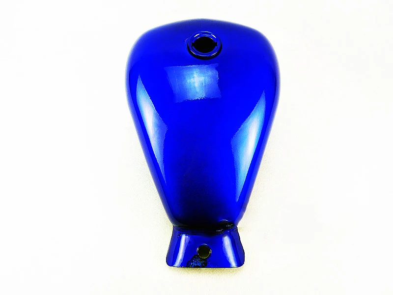 9L Retro Motorcycle Fuel Tanks Vintage Motorbike Refit Blue Oil Tanks With Cap and Tap