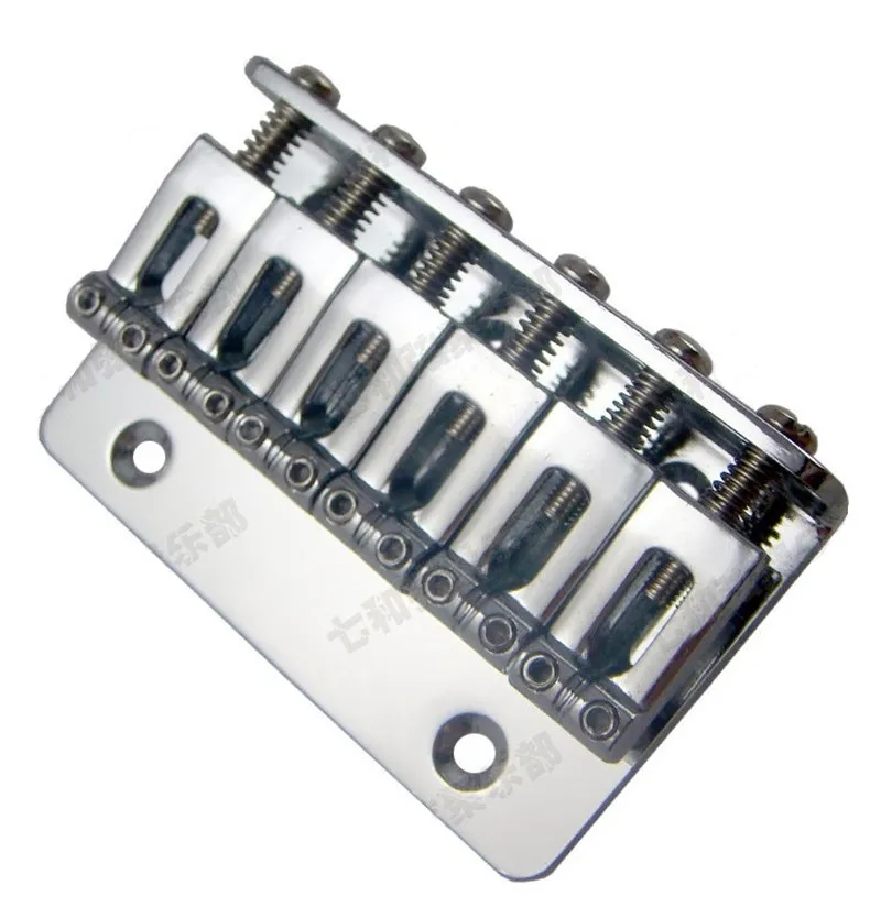 6-siodłowy most Hardtail Top Load 65mm Mostek do gitary elektrycznej Akcesoria Części Instrument muzyczny