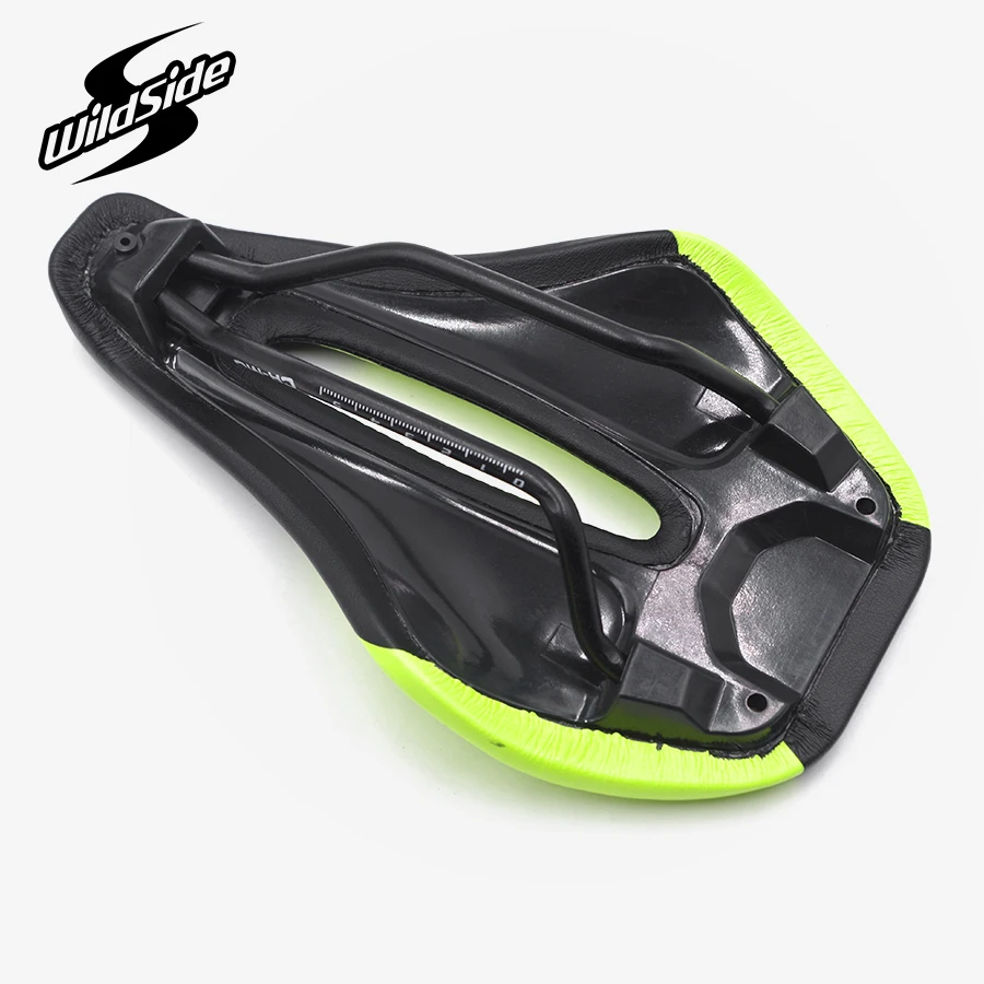 Wildside Bicycle Triathlon Saddle Comfortable Racing Road TimeTrial TT Saddles Men Women Split Nose Cycling Soft Bike Seat Part