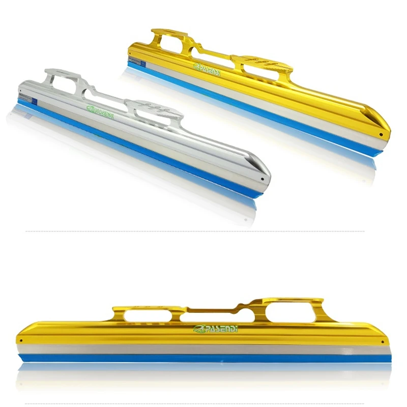 long track ice blade ice skate knife ice skate frame 1.1mm thickness Clap Long Track Speed Ice Dislocation Skating Blades