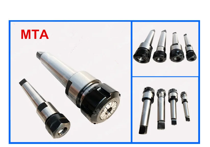 1 Máy Tính MTB/MTA/MT1/MT2/MT3/MT4 Morse Côn ER11/ER16/ER20/ER25/ER32/ER40 Collet Chuck Giá Đỡ CNC Dụng Cụ Kẹp