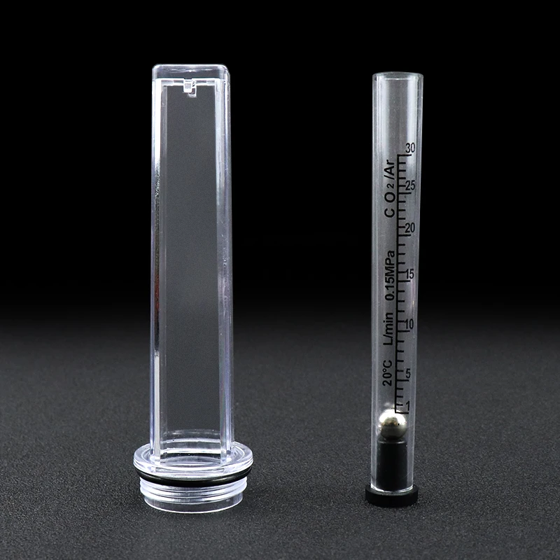 بارب-مقياس تدفق الأرجون 1/4PT ، 0.15 ميجا باسكال M14 * 1.5 ، منظم غاز الأرجون AR/CO2 ، لحام ، مقياس اللحام Mig ، قطعة واحدة