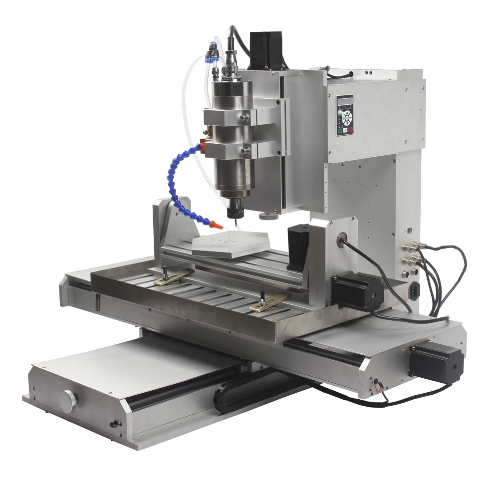 CNC 6040 MACH3 USB 5 Axis CNC Router Wood Carving Machine Woodworking Milling Engraving Machine for Aluminum Wood EU Warehouse