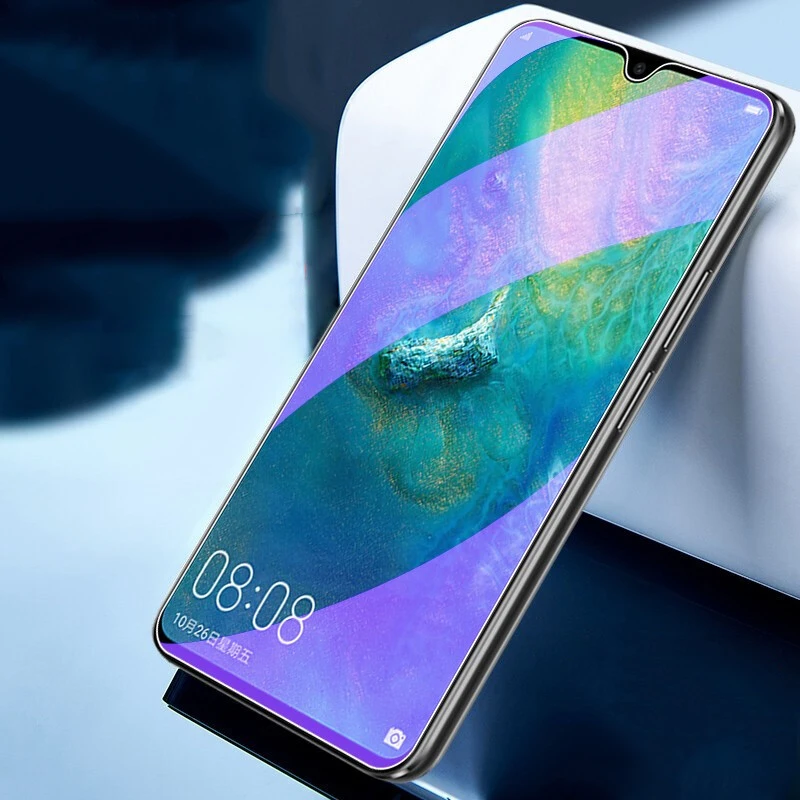 For Huawei Mate 20X Anti Blue Tempered Glass Screen Protector For Honor Note 10 8X Max Full Cover Anti Blue-ray Protective Glass view 4