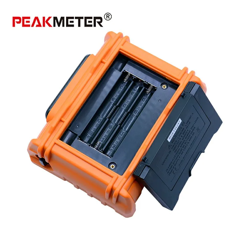Imagem -04 - Peakmeter-medidor de Resistência Digital Rcd Loop Tester Multímetro Interface Usb Corrente de Saída Time Tester Pm5910