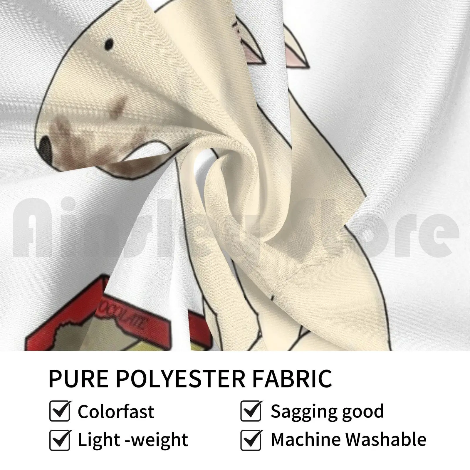 Bully Crime Customized Tapestry Bull Terrier Bull Terrier Bulterier Dog Funny Crime Investigation