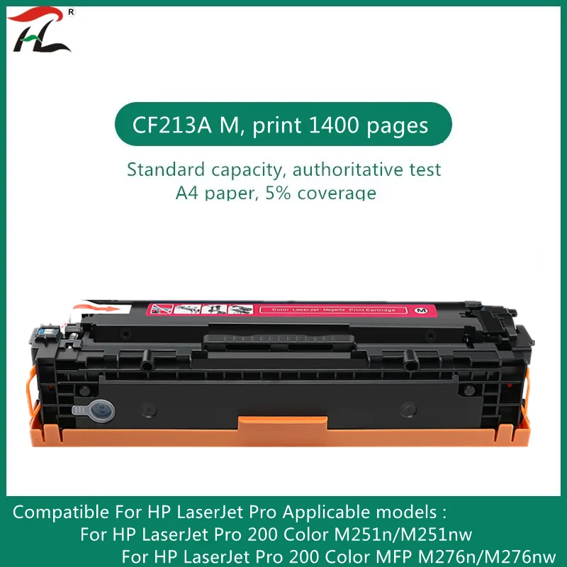 CF210A CF210 210A - CF213A Compatible Color Toner Cartridge For HP LaserJet Pro 131A 200 COLOR M251n M251nw M276n M276nw printe