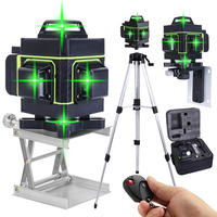 12/16 Lines Laser Level Machine Green Light 3D 4D Auto Self-Leveling 360 Horizontal Instrument Super Powerful Cross Laser Tools