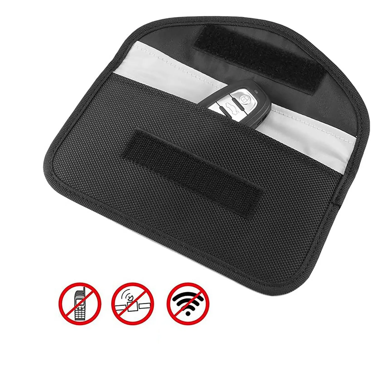 Anti Theft Auto Schlüssel Protector Faraday Tasche GPS RFID Signal Blockieren Tasche Handy Signal Abschirmung Tasche Anti Kopie Karte halter