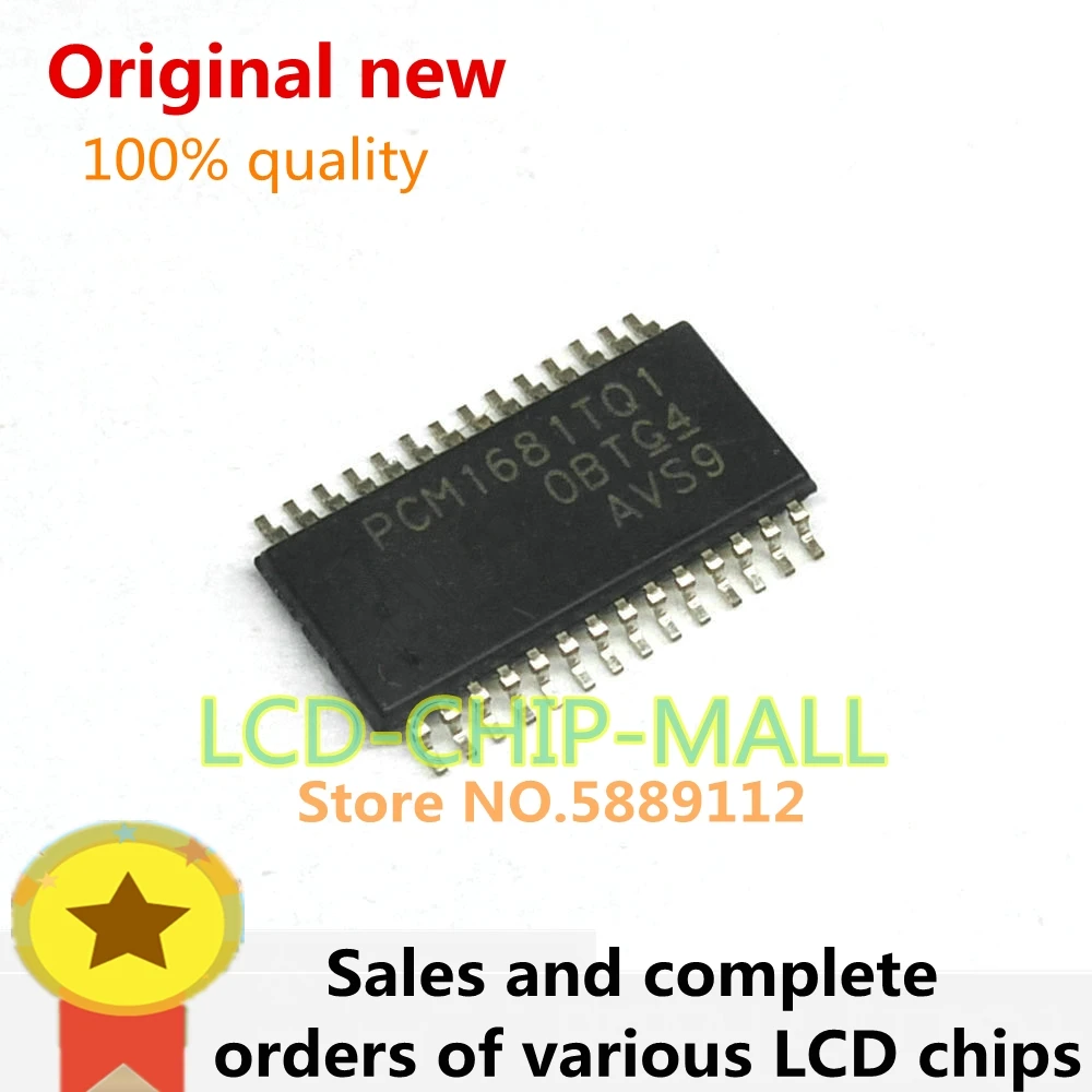 

1PCS PCM1681TPWPRQ1G4 PCM1681 HTSSOP28 in stock 100%good