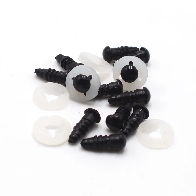 100pcs Of 4.5mm Black Safety Eyes Amigurumi