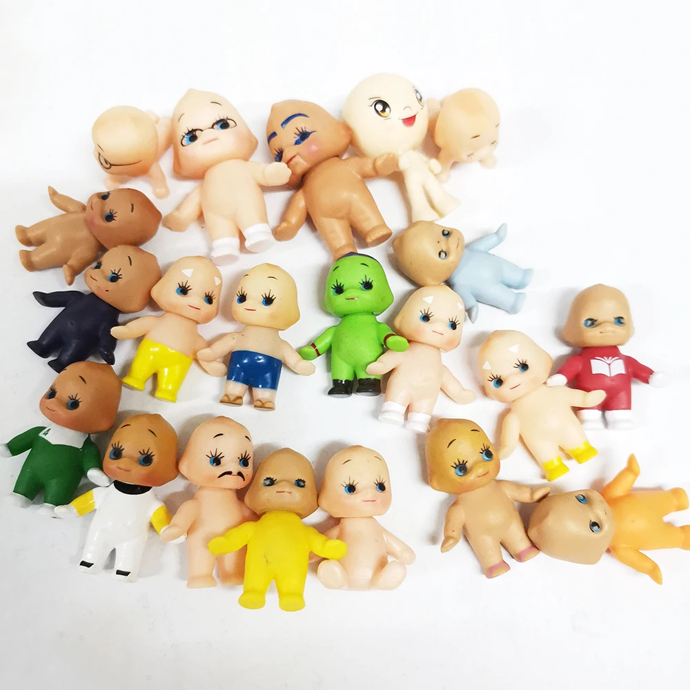 Zufällig senden Mini Baby Kinder Tasche Sammlung Vintage Engel Puppe Spielzeug