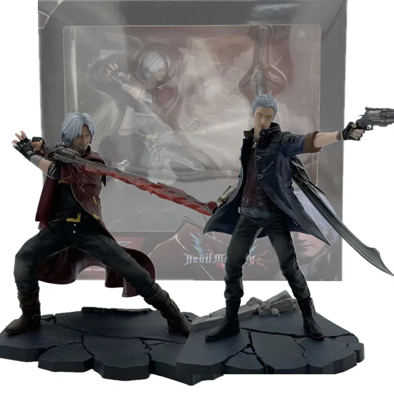 25cm New Style ARTFX J Devil May-Cry Dante DANTE Statue Figure PVC Model Collection Of Toy Gifts