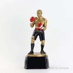 Resin Crafts with Custom Lettering, Commemorative Gift Ornaments, Home Decoration, Sports Award, Universal, boxing