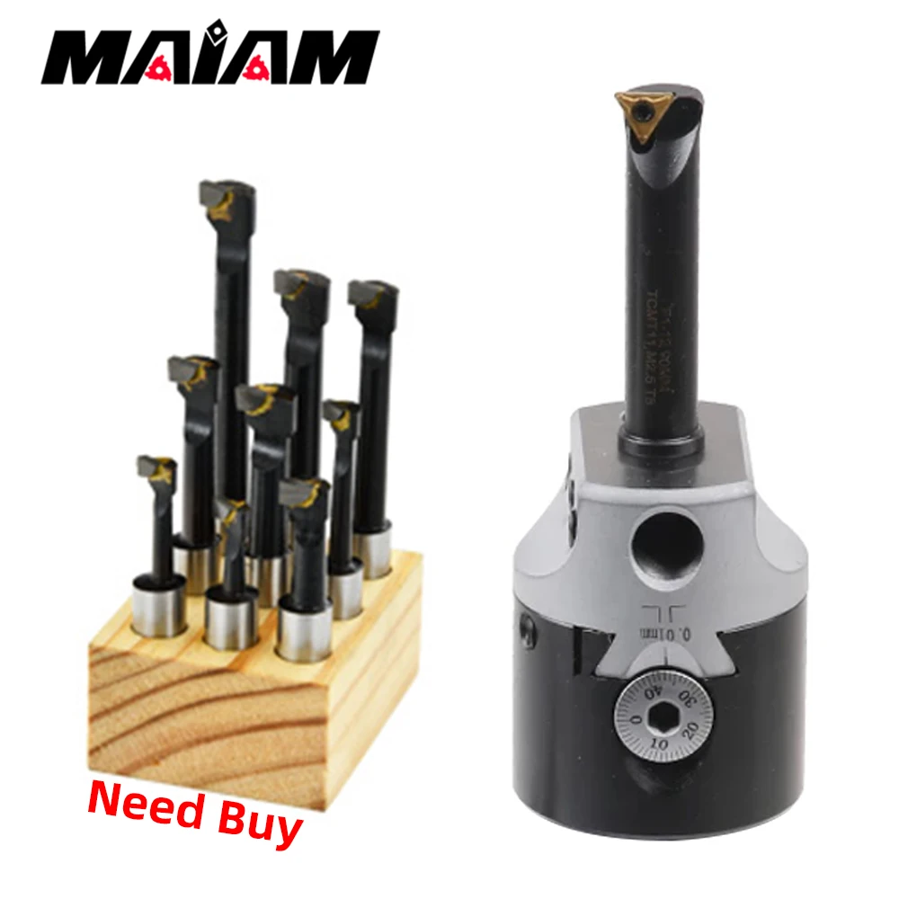 1set NT30 NT40 Tool holder F1 Boring head 50 75 100 boring bar 12mm 18mm 25mm Adjustable boring head CNC Milling Machine Tool