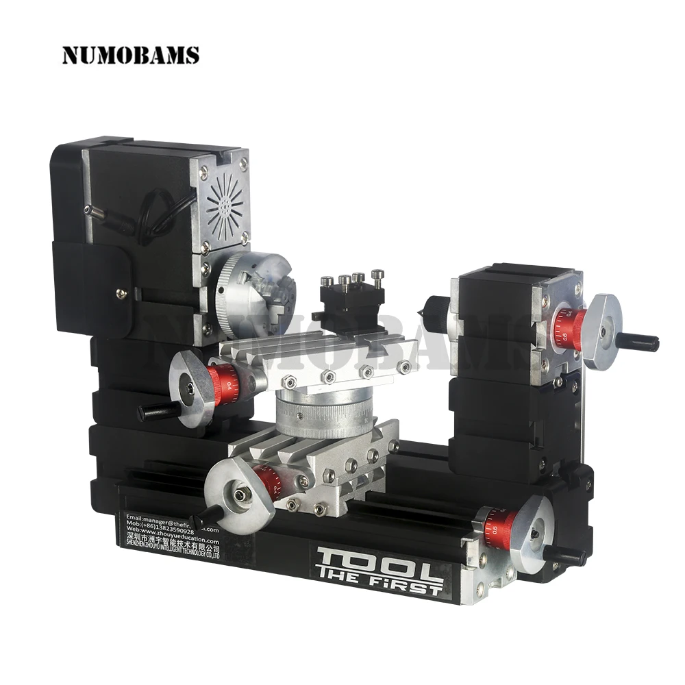 TZ20002MR 60W Metal Mini Rotating Lathe with Basement/12000rpm Big Power Machine