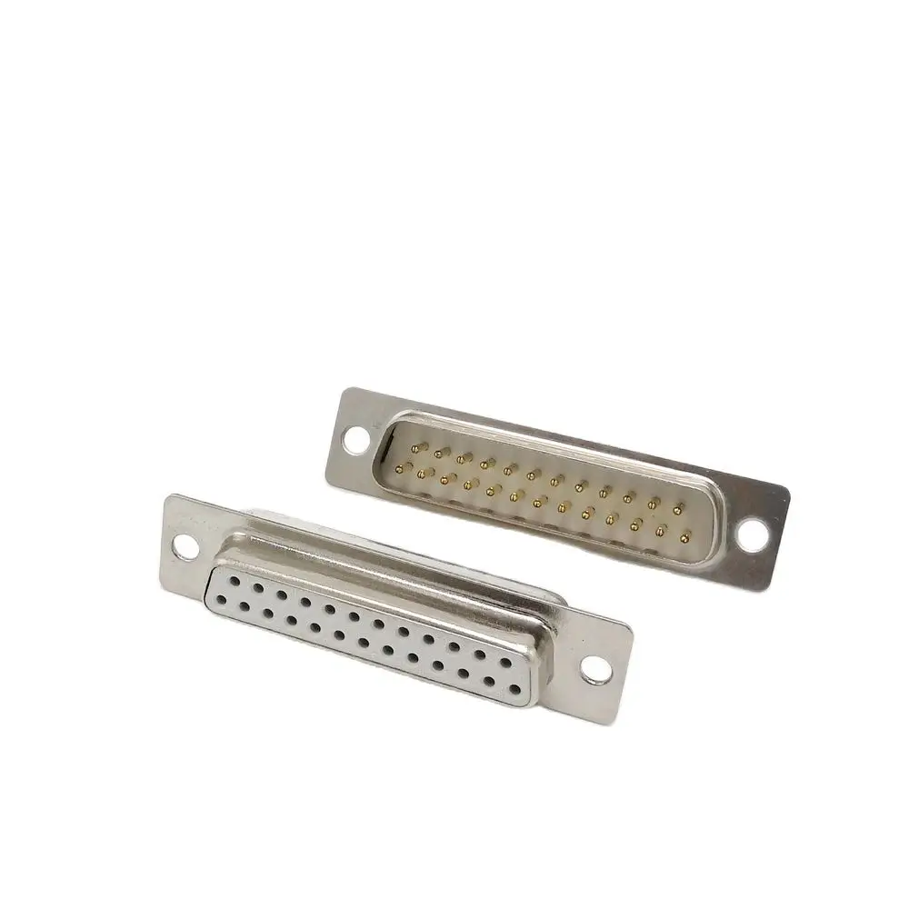 D-SUB Lpt Centronics DB25 Connector 25Pin Mannelijke Vrouwelijke Solder Type Lassen Connector Diy Gold Plating 10 Stks/partij