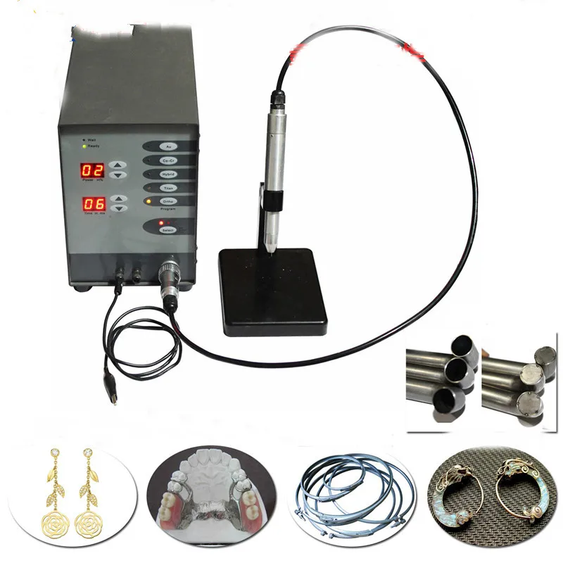 220V Stainless Steel Spot Laser Welding Machine Automatic Numerical Control Touch Pulse Argon Arc Welder for Soldering Jewelry