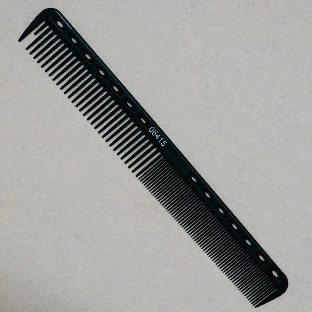 Professional Hair Comb Heat Resistant Medium Cutting Carbon Comb Salon Anti-static Brush Barber Styling Tool