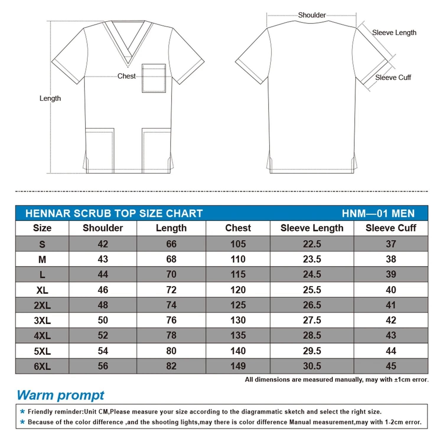 Hennar Mode Anzug Männer Peeling Uniformen Sets Atmungsaktives Männer der Baumwolle V-ausschnitt Tops Feste Hosen Uniform