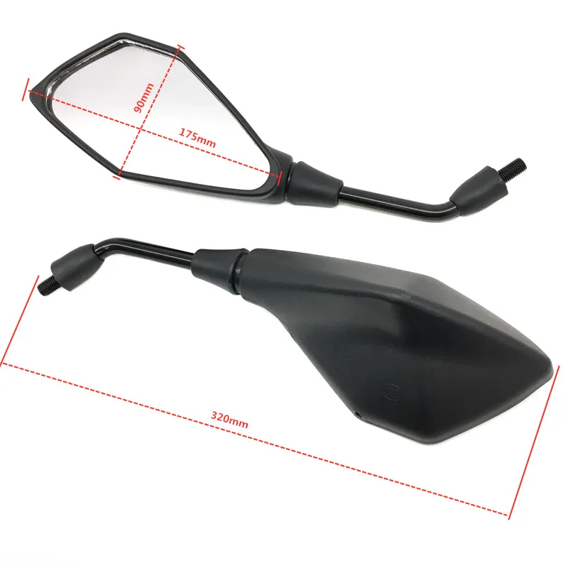 Universal Motorcycle Rearview side Mirror Convex Mirror For Suzuki GW250F GSR750 SFV650 GSX-S750 GSX-S750Z GSX-S1000F GSX-S1000