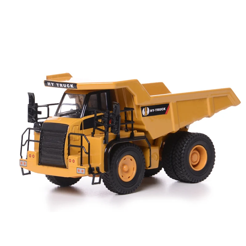 Exquisite truck, 1:50 mine transport alloy model,metal engineering sliding toy,simulation children\'s gift,free shipping