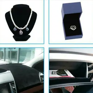 20/40x145cm autoadesivo veludo rebanho forro jóias contato papel artesanato tecido adesivo multicolorido 9 principais vendas pano de veludo o metro - №5