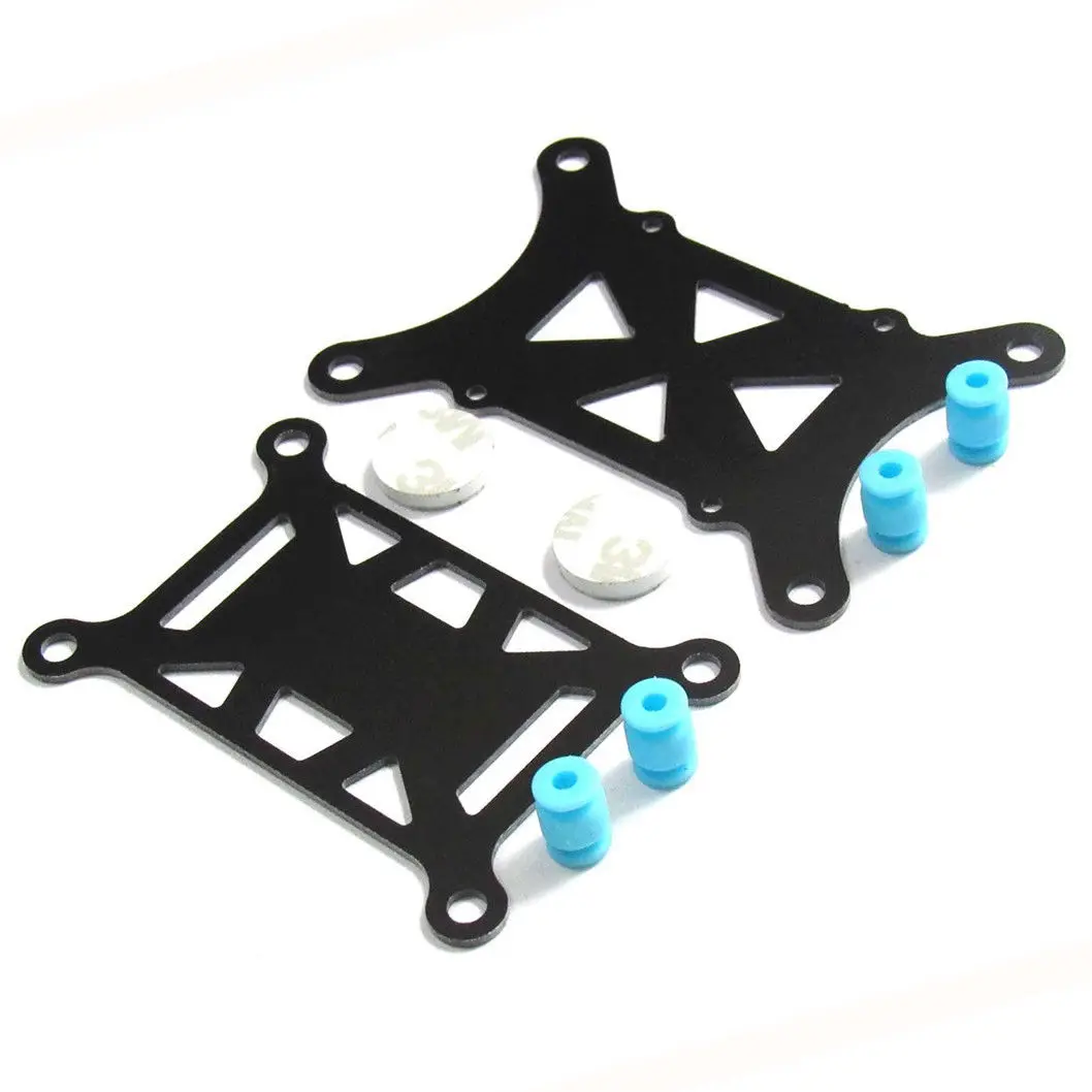 Universal FC Flight Controller Anti-vibration Set Glass Fiber Shock Absorber for RC FPV Quadcopter Drone APM KK MWC PIX