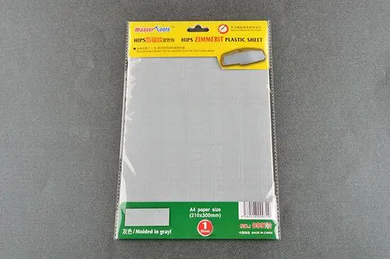 Trumpeter Zimmerit Plastic Sheet (A4) for 1/35 Model Tanks 09972  Model Kit