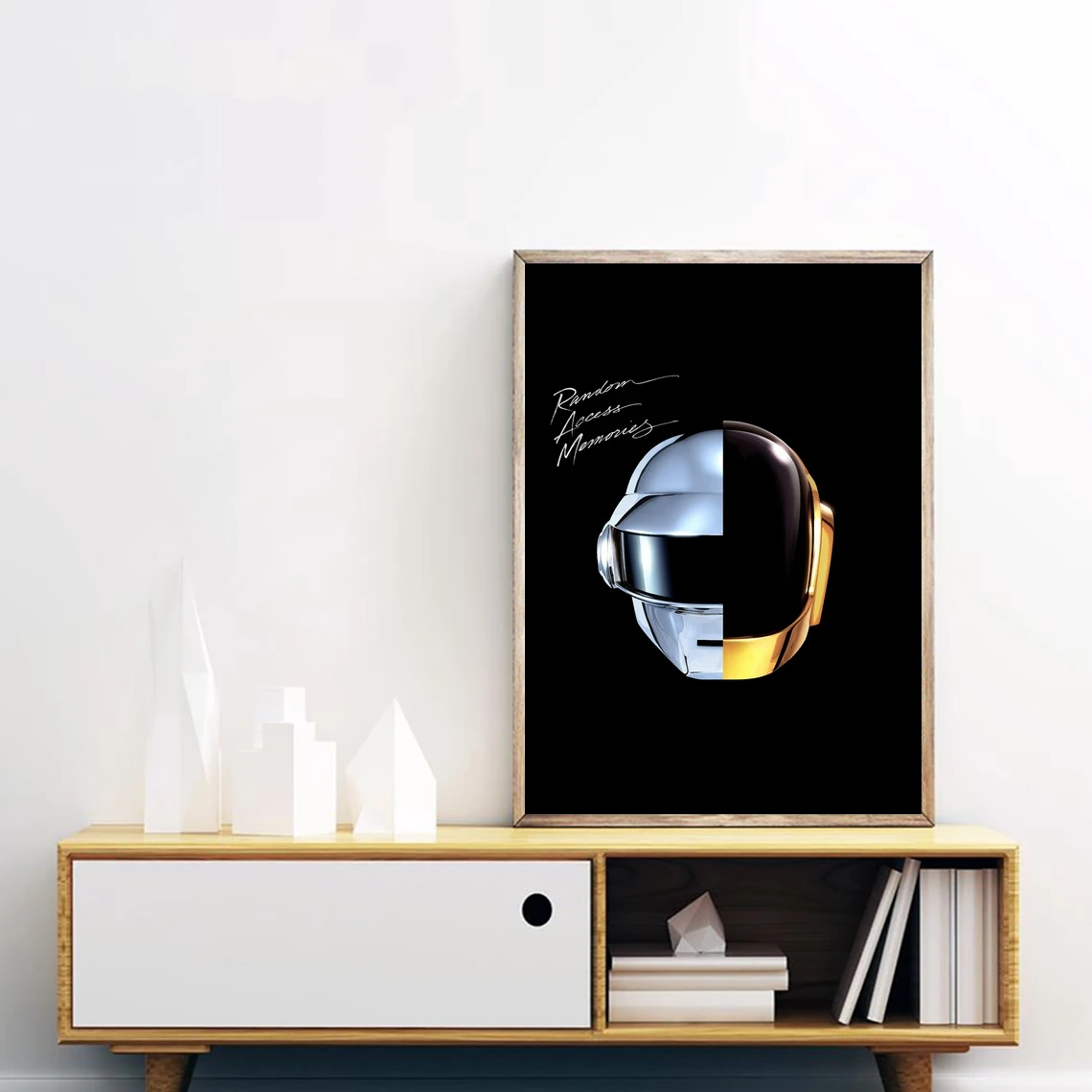 Daft Punk Random Access Memories Music Album Cover Poster Rap Hip Hop Pop Music Star Canvas Poster Print (No Frame)