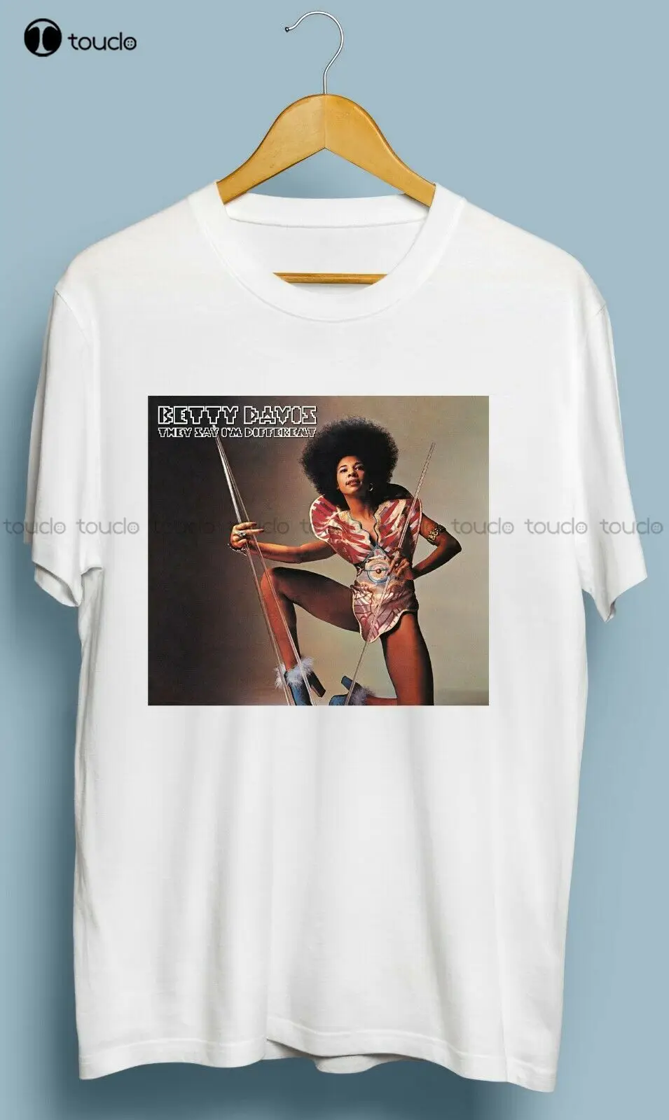 New Vintage Betty_Davis - They Say I'M Different Tee T Shirt Size S M L Xl 2Xl Cotton Tee Shirt