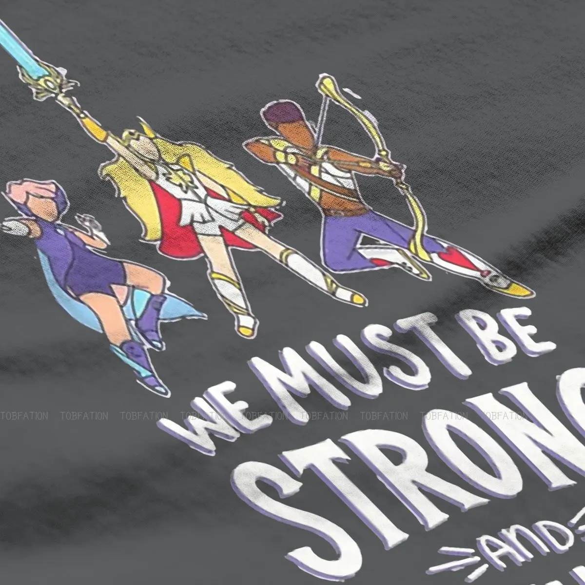 Soldiers Hip Hop TShirt She Ra Princess of Power Filmation Anime Tops Comfortable T Shirt Girl Short Sleeve Unique Gift Clothes